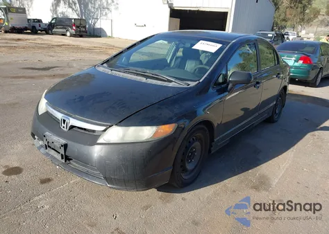2007 Honda Civic Lx z USA, uszkodzony, nr VIN 1HGFA16517L039030